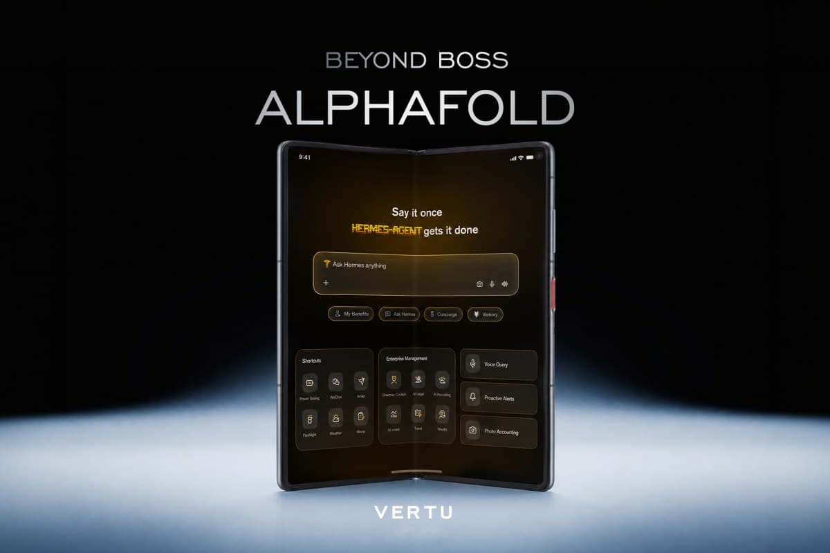 Vertu Wants CEOs to Run Companies From an AI Foldable Starting at $6,880