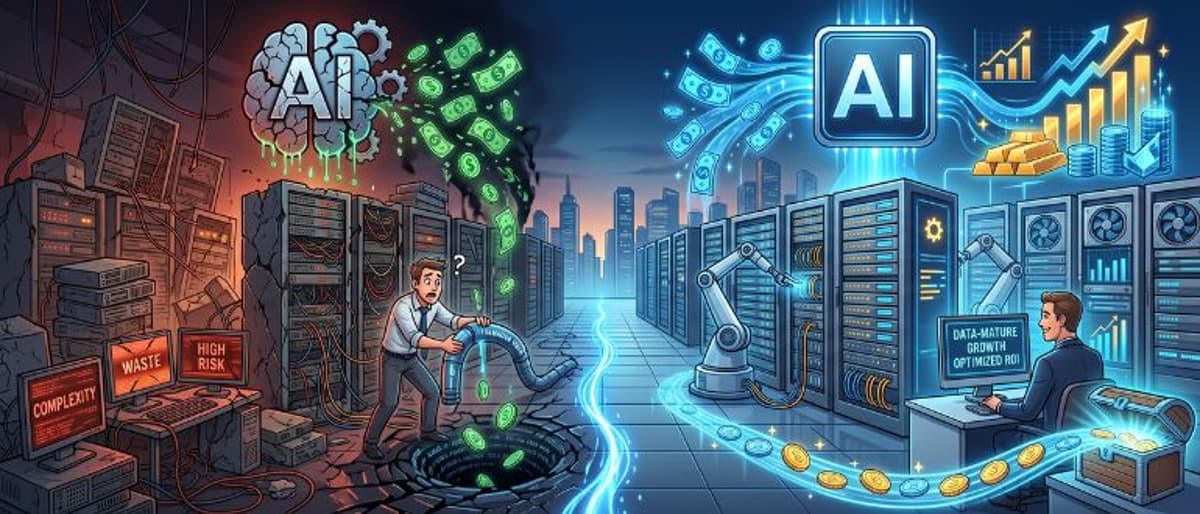 Survey: Poor Data Infrastructure Creates Waste in AI Spending