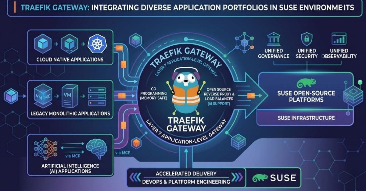 Traefik Labs Brings Application-Level Gateway to SUSE Platforms