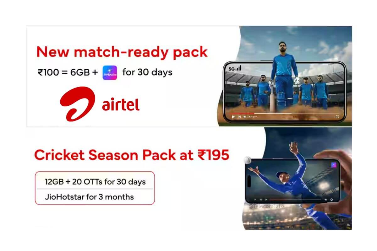 Airtel Select Prepaid Plans Now Come With Free Data Pack Coupon With OTT Benefit