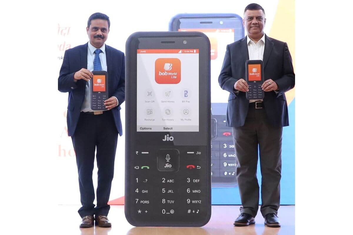 Reliance Jio, Bank of Baroda Partner to Launch Mobile Banking App for JioPhone Prima 4G