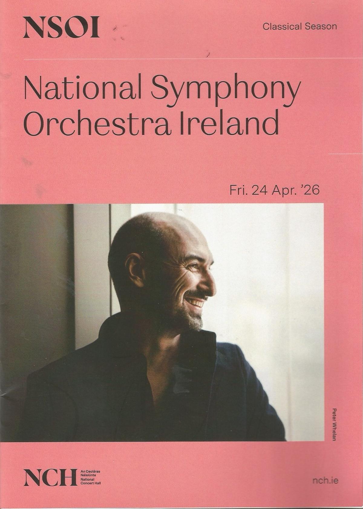 Weber & Brahms at the National Concert Hall