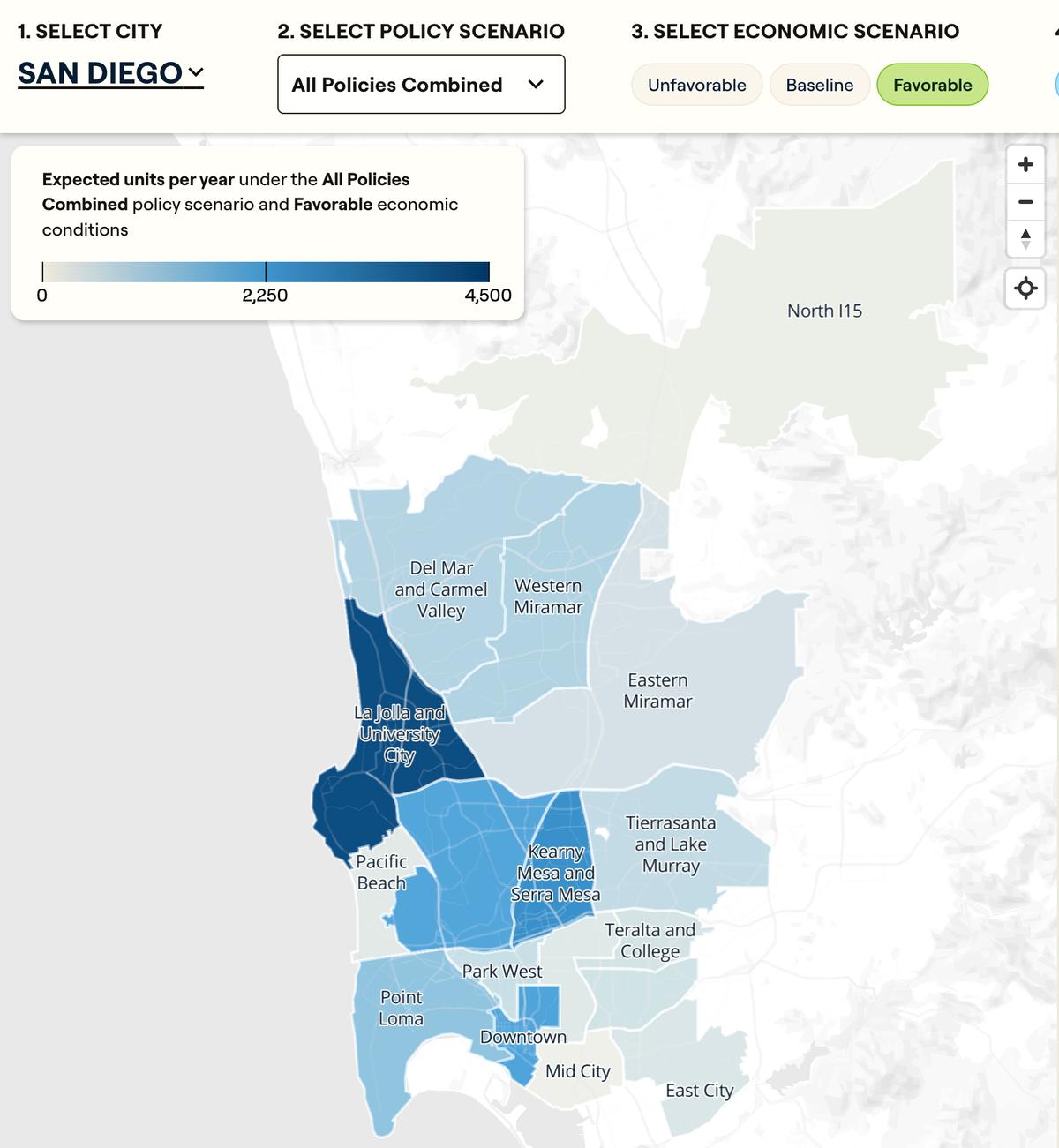 How Local Market Conditions Shape Housing Policy Outcomes: Terner Housing Policy Simulator