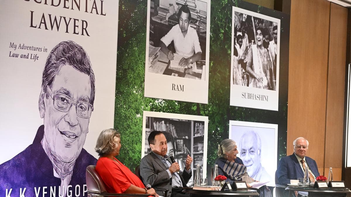 K.K. Venugopal Biography an Attempt to Come to Terms with Himself: N. Ram