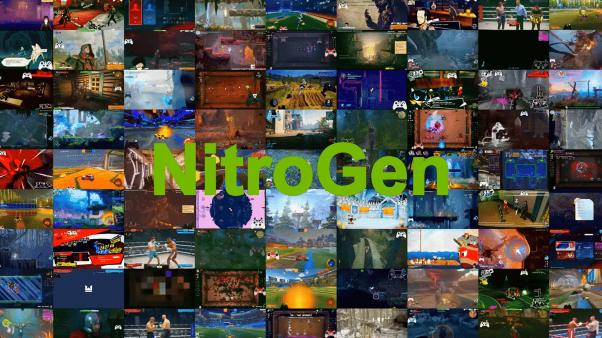 Nvidia Wants to Create Universal AI Agents for All Worlds with NitroGen