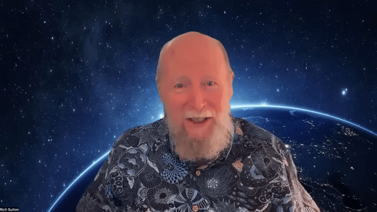 Turing Award Winner Richard Sutton Says Pure Generative AI Can't Do Real Science
