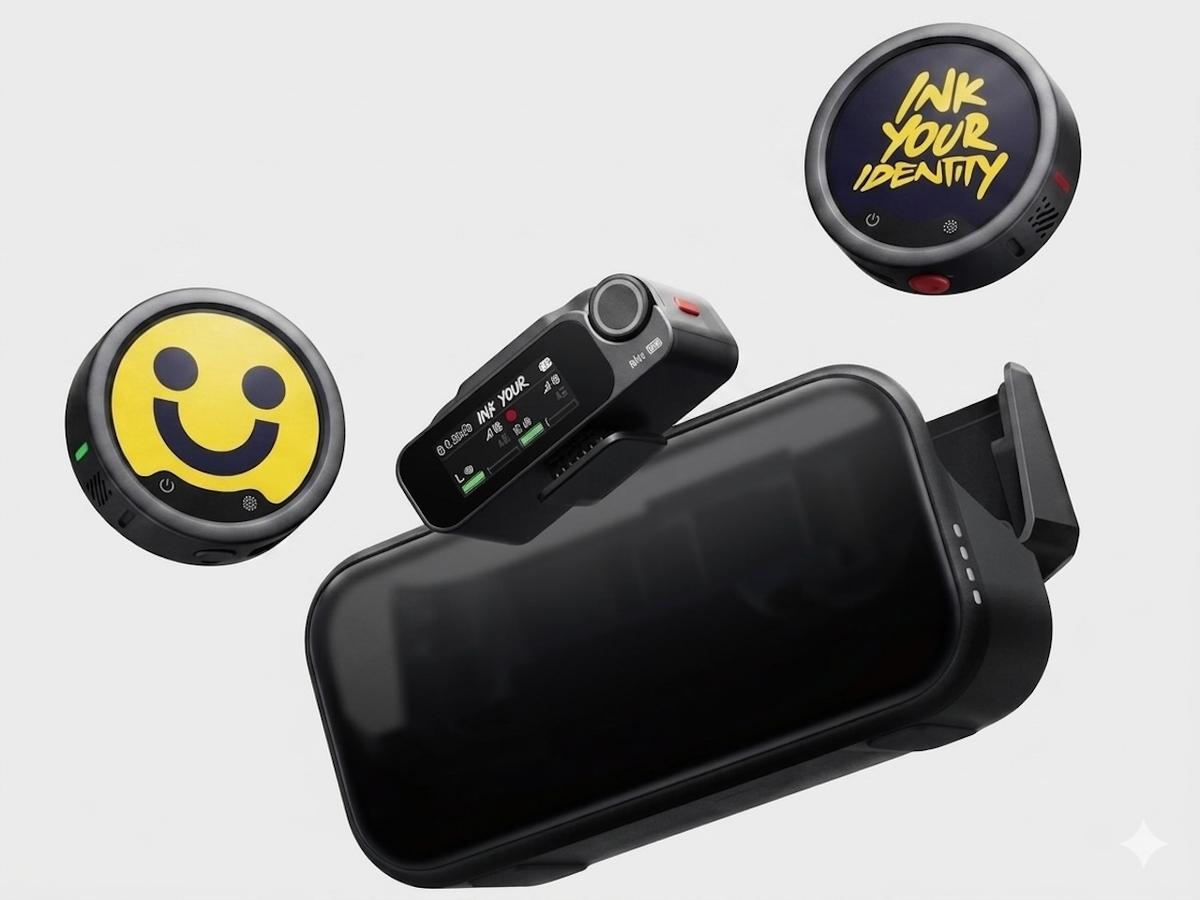 This Wireless Mic Wants to Be Seen, Not Hidden