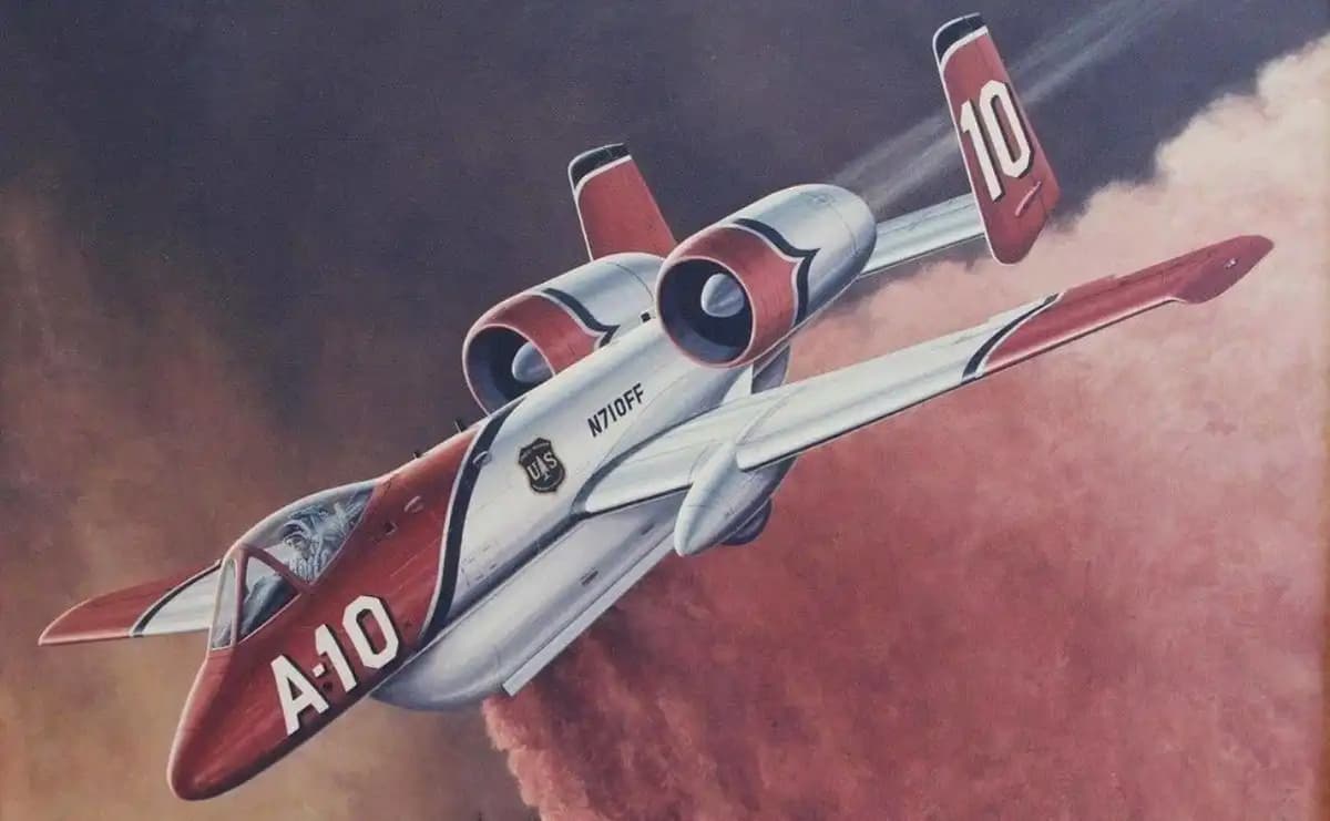 The A-10 Warthog Firefighting Aircraft that Never Was