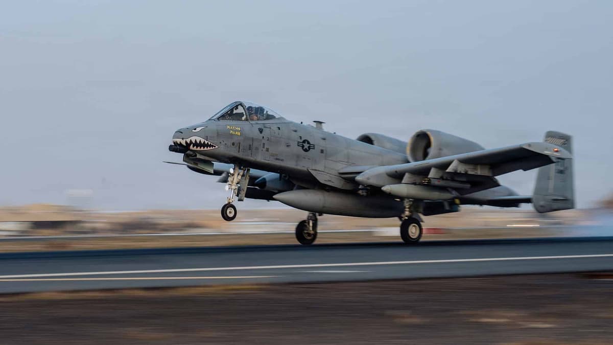 U.S. Air Force Confirms A-10 Thunderbolt II Service Life Extended to 2030