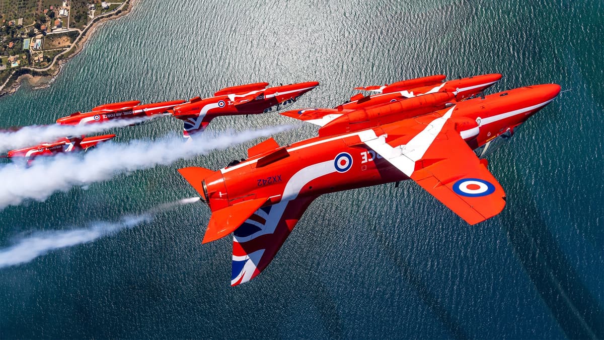 Ageing Hawk T1s Force Red Arrows Down to Seven Jet Formation for Most Displays