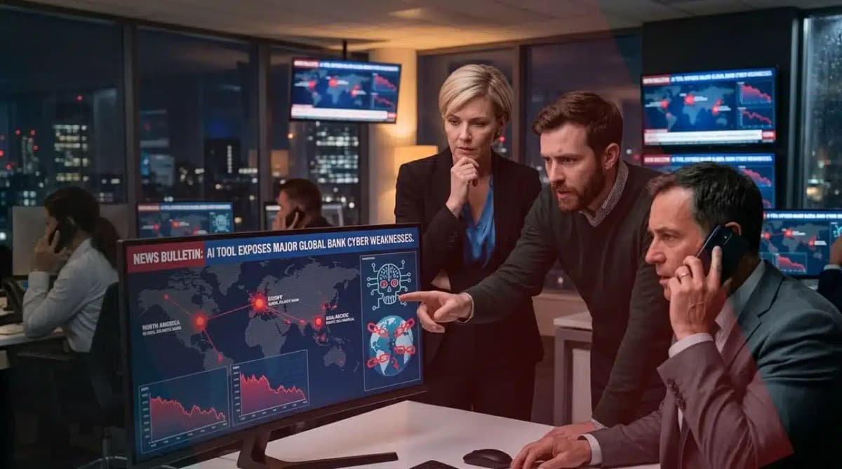 Global Banks Scramble After AI Tool Exposes Cyber Weaknesses