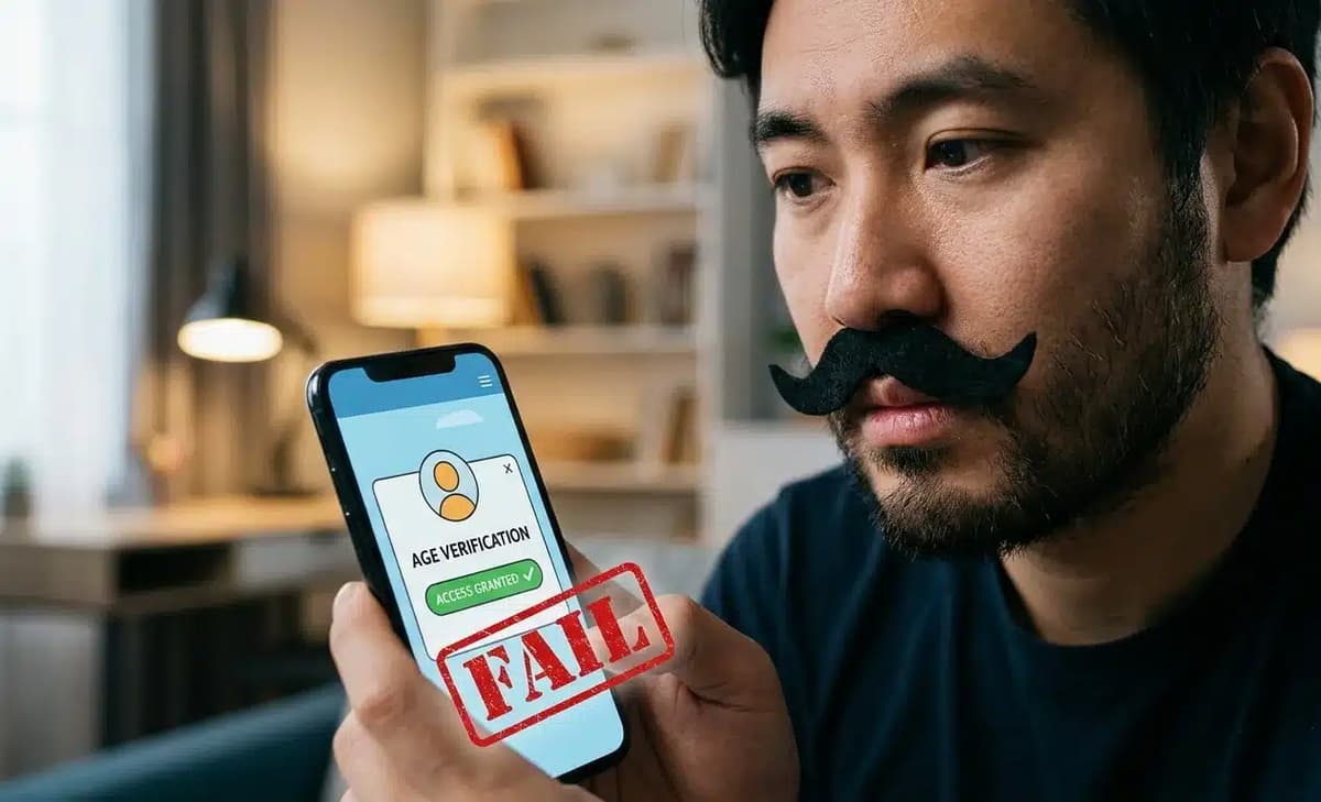 Fake Moustache Trick Raises Questions Over UK Online Safety Act Age Checks