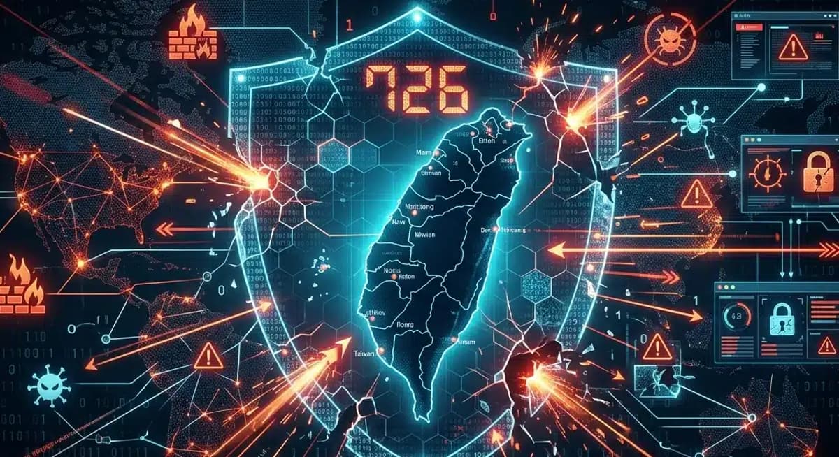 Taiwan Flags Five Major Cyber Risks After 726 Security Incidents in 2025