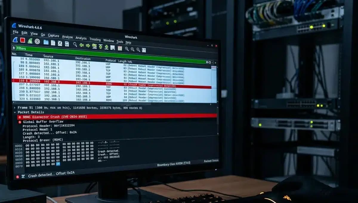 Wireshark 4.6.6 Resolves ROHC Parser and Buffer Overflow Vulnerabilities