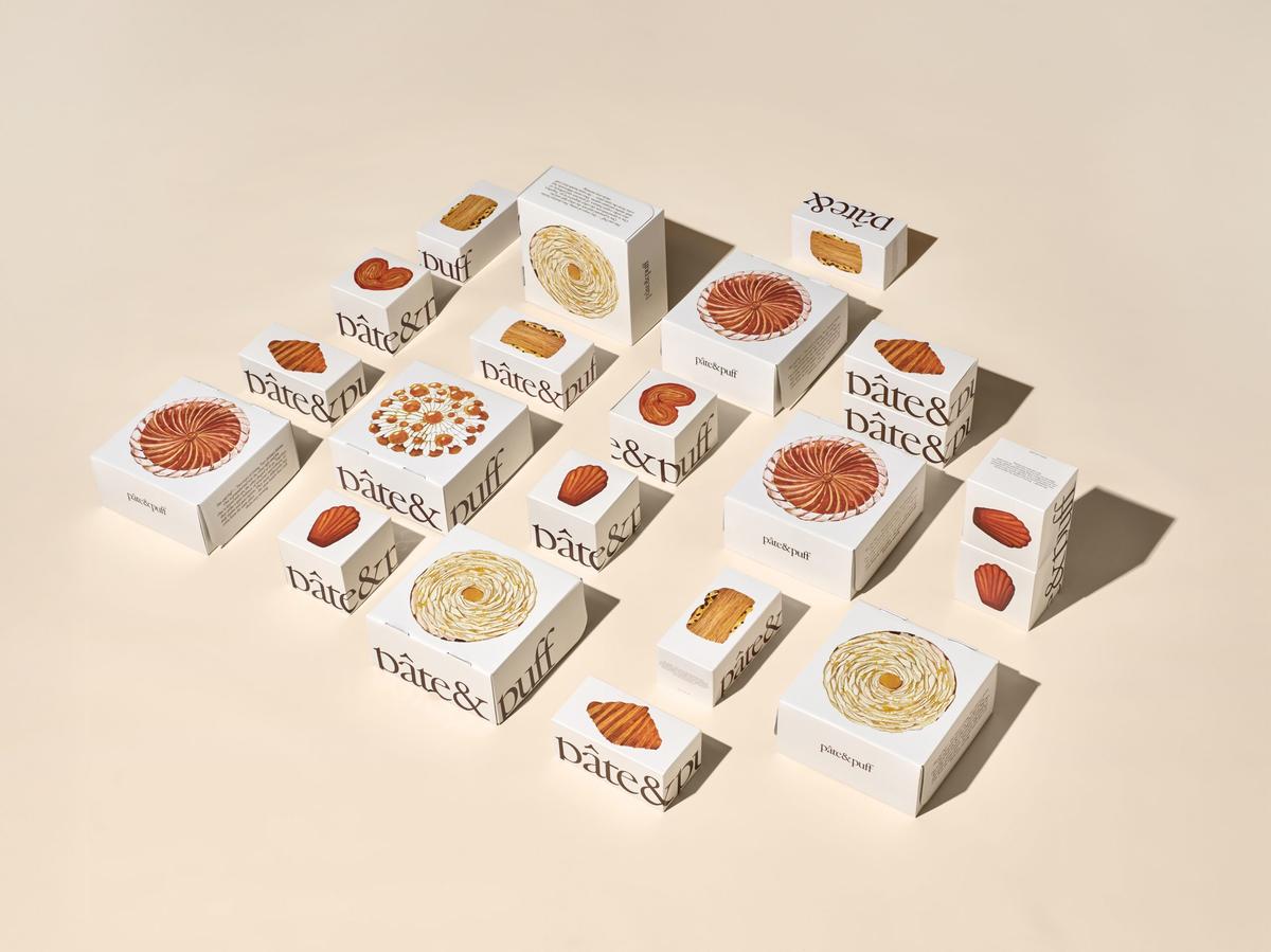 Pâte and Puff’s Luxe Identity Honors the Craft of Pastry Chefs