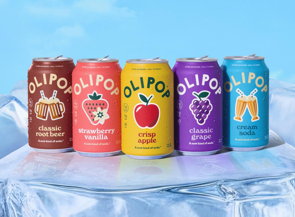 Olipop Launches ‘The Feel Good Soda’ Platform, Complete With a Refreshed Identity and Sonic Signature
