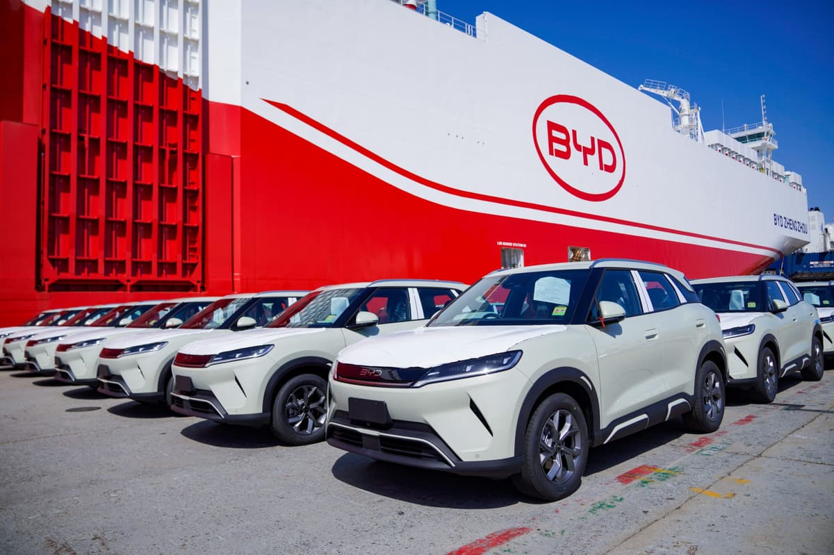 BYD Sends Its Own Ship with Almost 5,000 NEVs to Meet Surging Demand in Australia Market