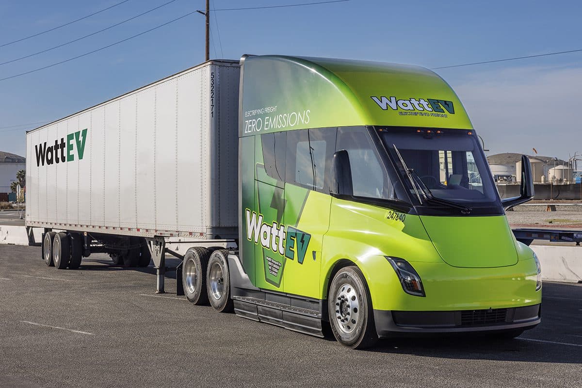 Tesla Says Its Semi Electric Trucks Enjoy Less Down-Time than Diesels