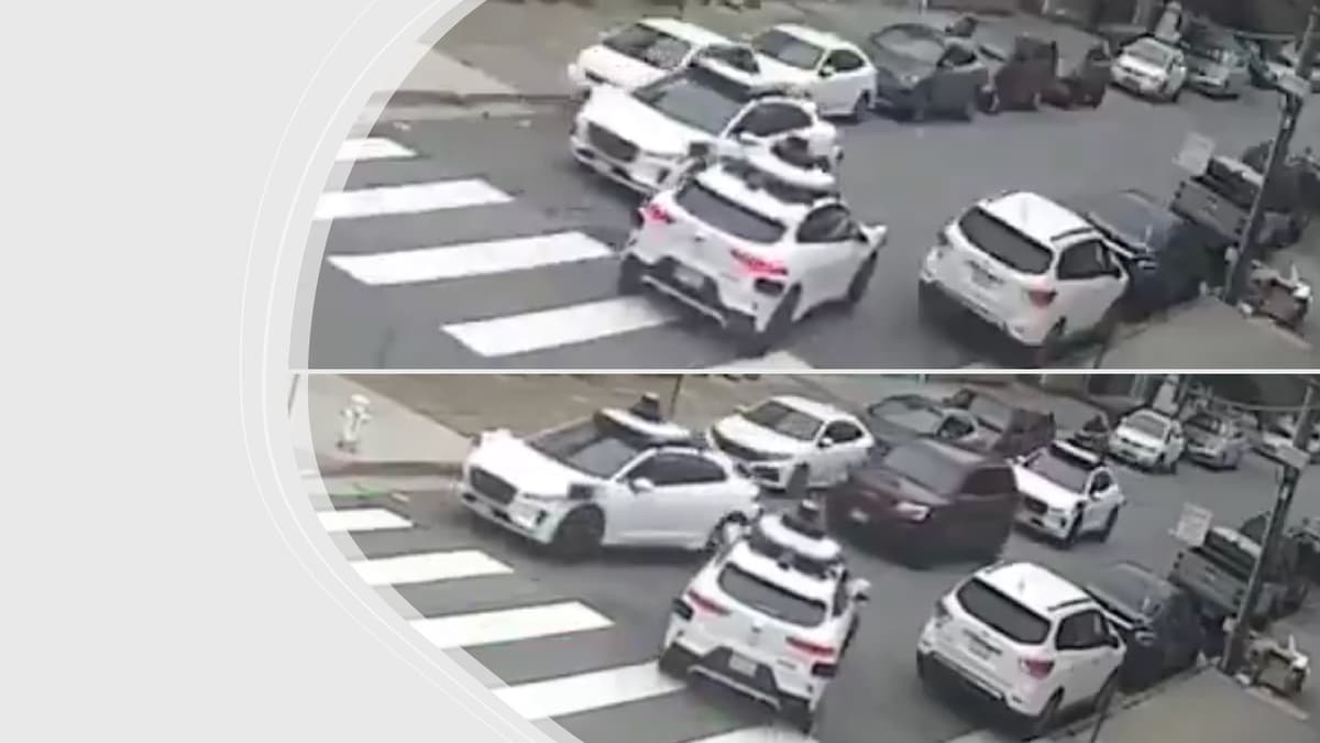 Robotaxi Ballet: Clumsy Navigation By Several Waymos