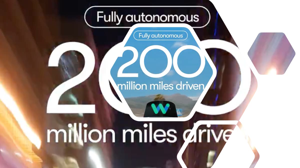 Waymo Reaches 200 Million Miles