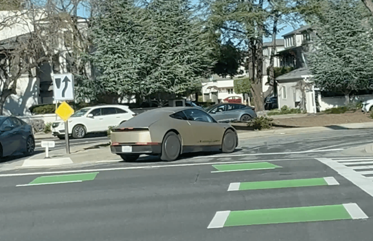 Tesla Cybercab Spotted in Palo Alto