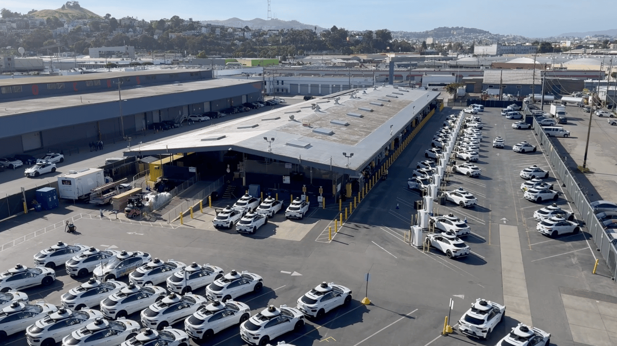 Waymo Depot in San Francisco on 3/10/2026