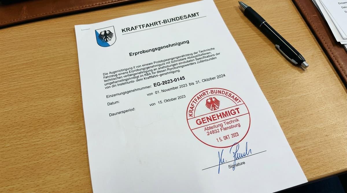 Overview of Test Permits for Autonomous Vehicles in Germany
