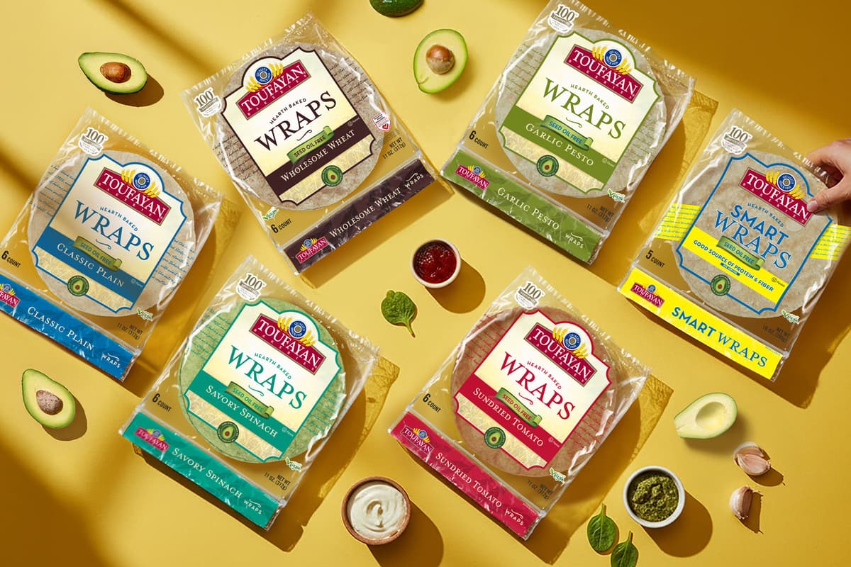 Toufayan Bakeries Launches Seed Oil-Free Wraps Nationwide