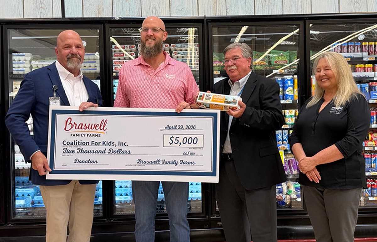 Braswell Family Farms, Food City Partner To Support Coalition For Kids