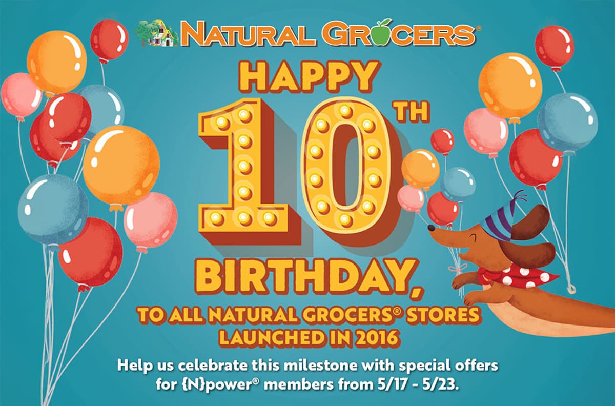 23 Natural Grocers Stores In 12 States Marking 10th Anniversary