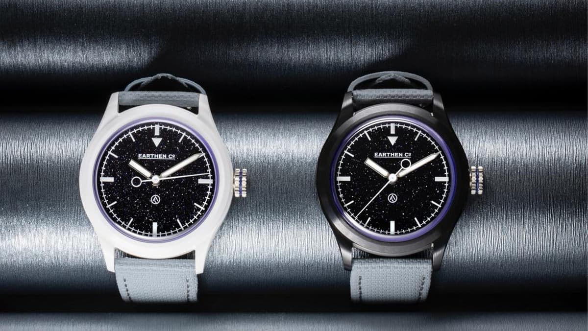 Earthen Company Explores Stone Dials for the First Time with the Moonglow and Nightfall
