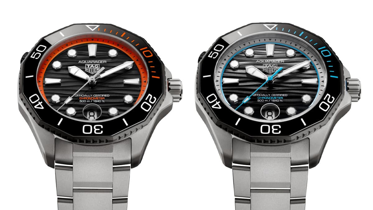 TAG Heuer’s New Aquaracer Professional 500 Brings Even More Depth to the Aquaracer, in More Ways than One