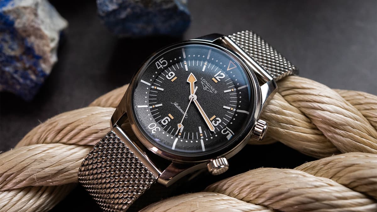 The New Longines Legend Diver 59 Brings Real Diving Pedigree Back to the Surface