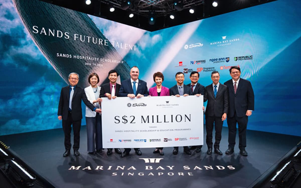 Marina Bay Sands Expands Scholarship Programme to Support Hospitality Talent
