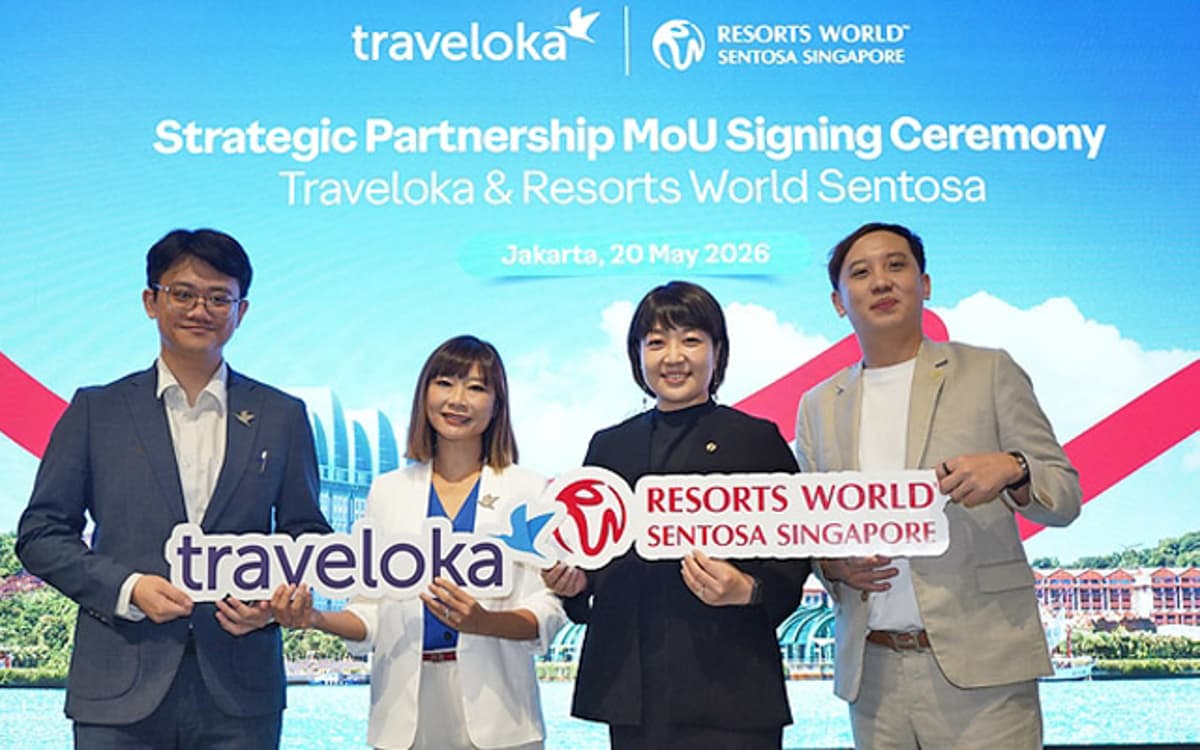 Traveloka Teams up with Resorts World Sentosa to Target Demand for Singapore Travel