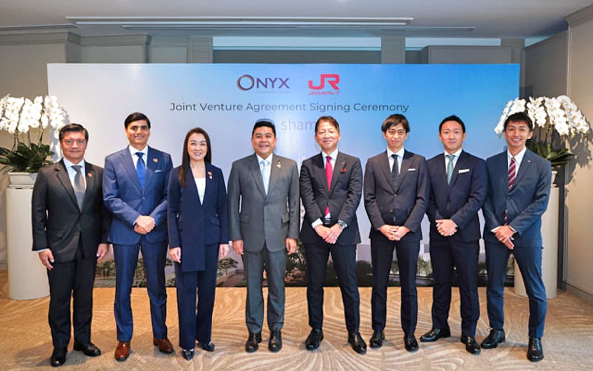 Onyx Teams up with JR Kyushu on Pattaya Serviced Apartment Project