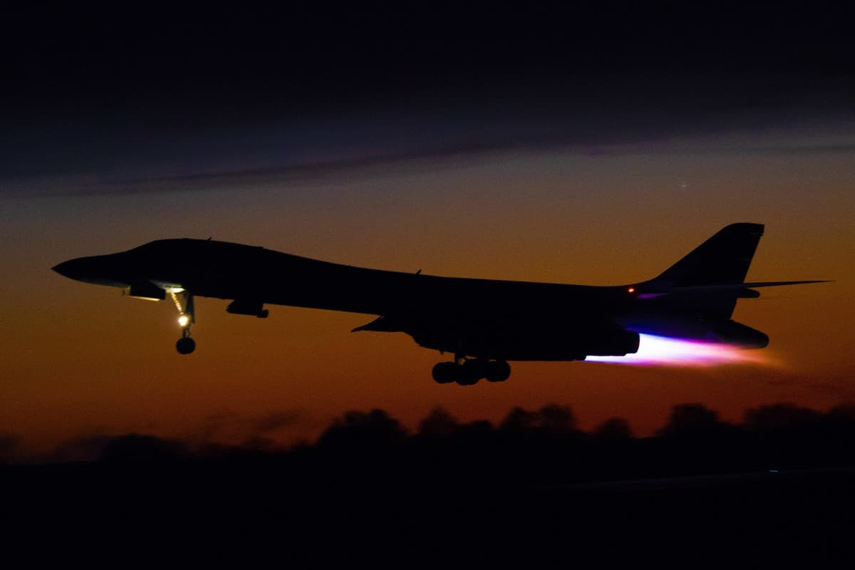 American Jets and Bombers ‘Fight’ in the Skies over Britain