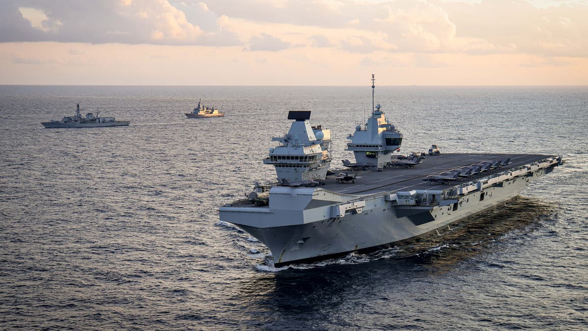 British Aircraft Carrier Heads North as Arctic Tensions Rise