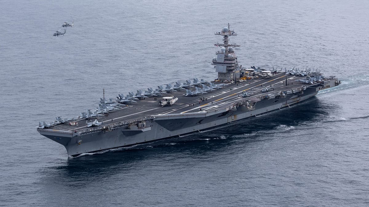 Most Powerful Warship on Earth Heading to Iran