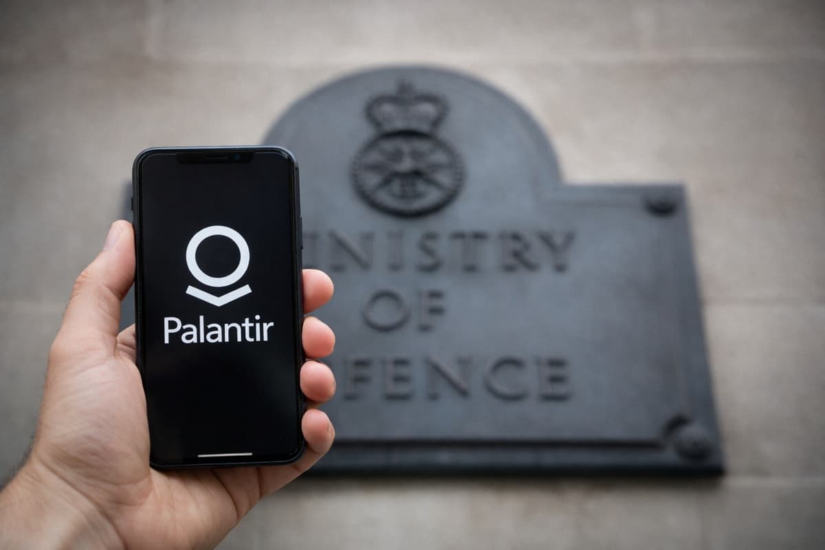 MOD Confirms Palantir Contract Was Direct Award