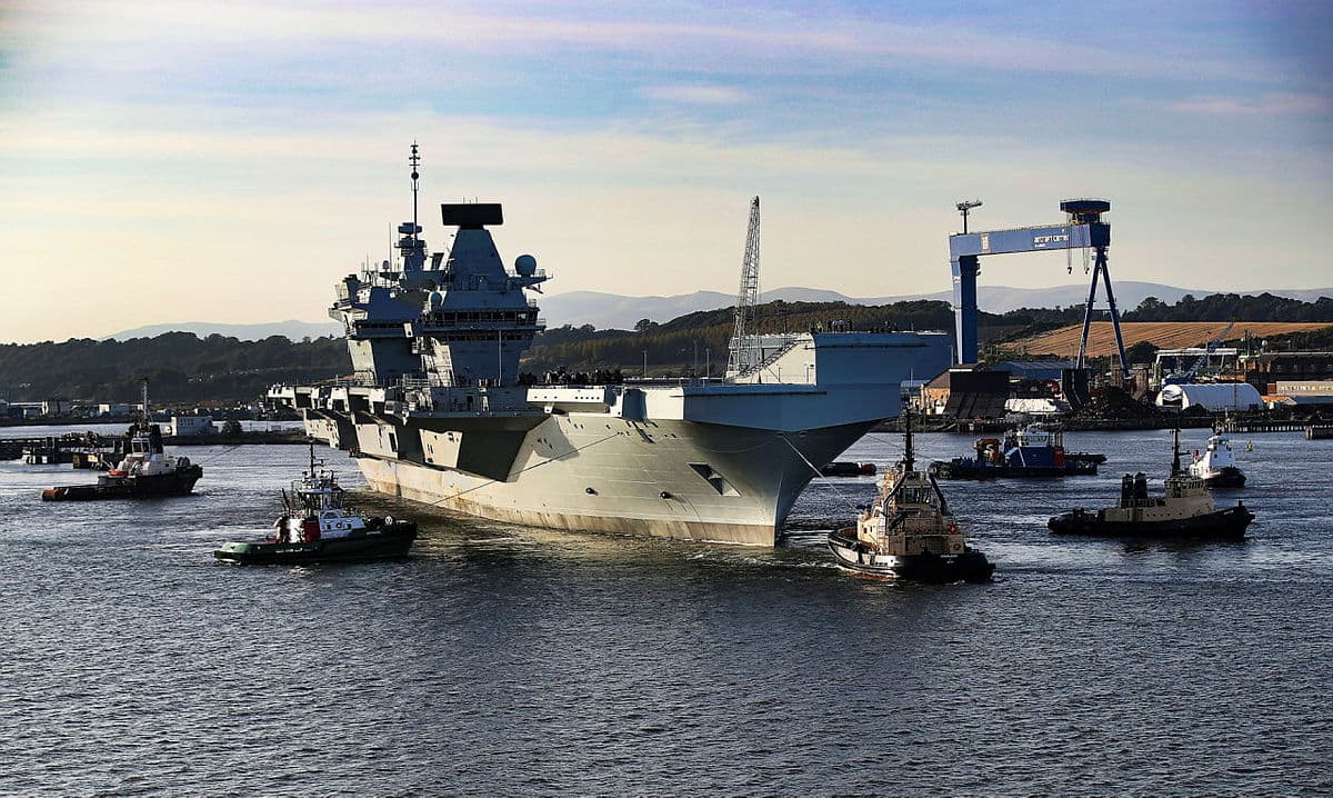 British Aircraft Carrier Set to Return to Sea Shortly