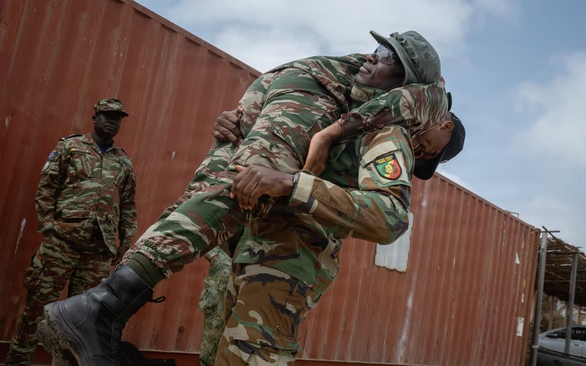 17 Nations Conduct Boarding Drills in Senegal for Obangame