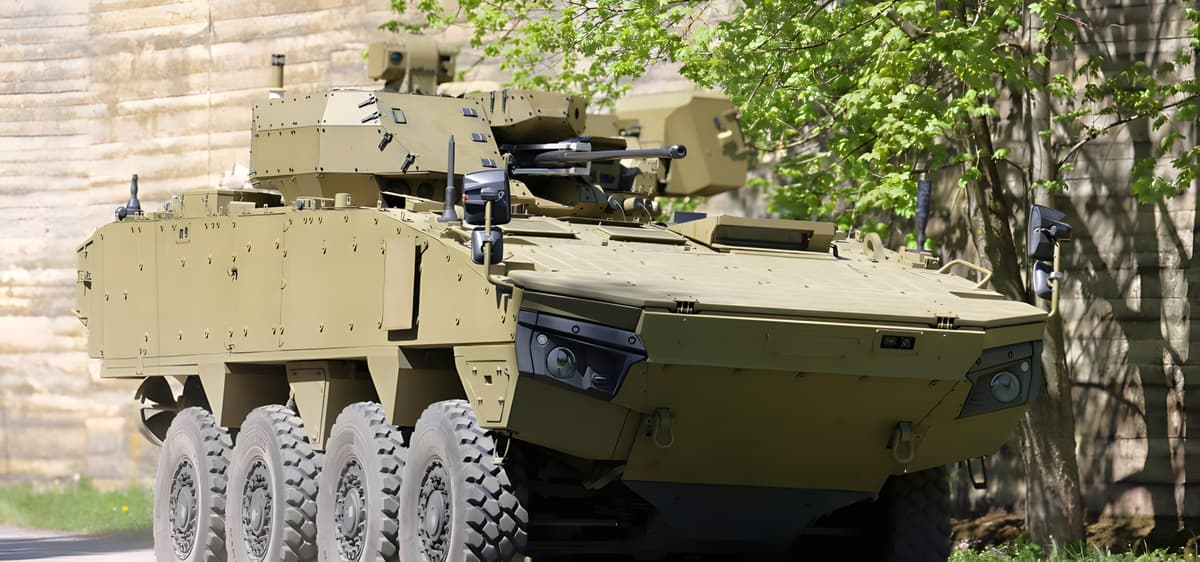 Patria Signs with Czech State Firms for Armoured Vehicle Bid