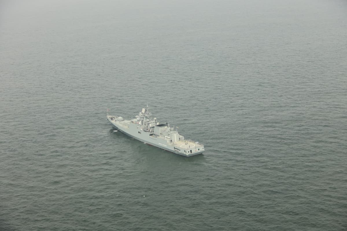 Royal Navy Maintains Unbroken Watch on Russian Warship