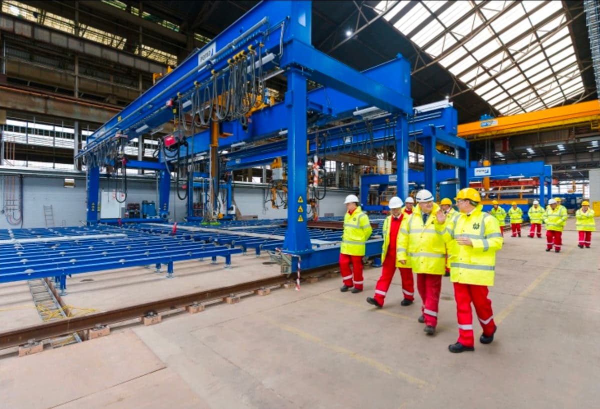 Naval Chiefs Visit Belfast as FSS Investment Continues