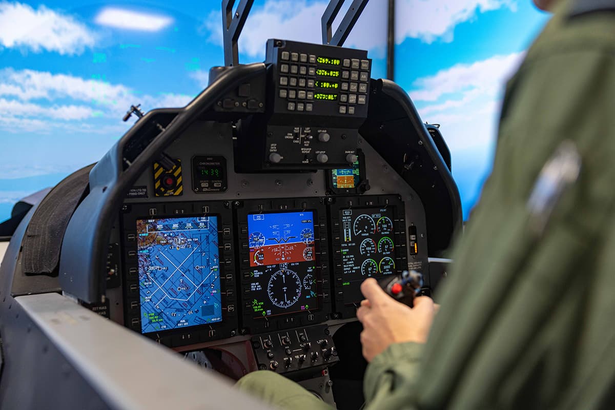 How Simulation Is Speeding up the RAF Pilot Pipeline