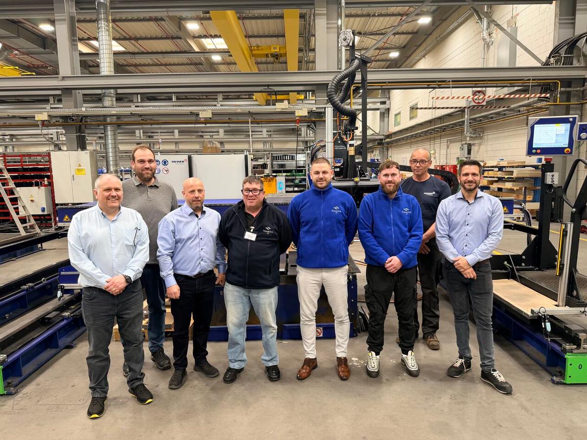 Navantia Installs New Cutting Line in Methil Upgrade