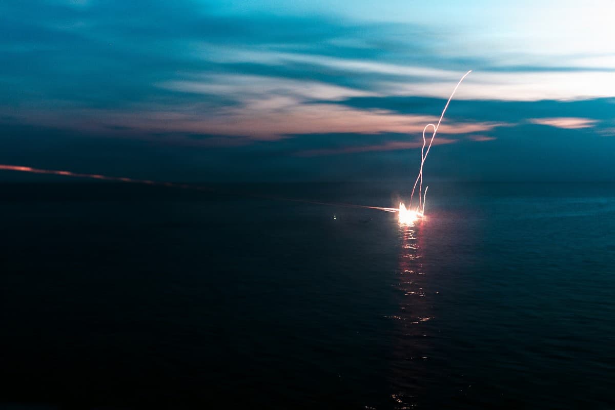 American Marines Open Fire in the South China Sea
