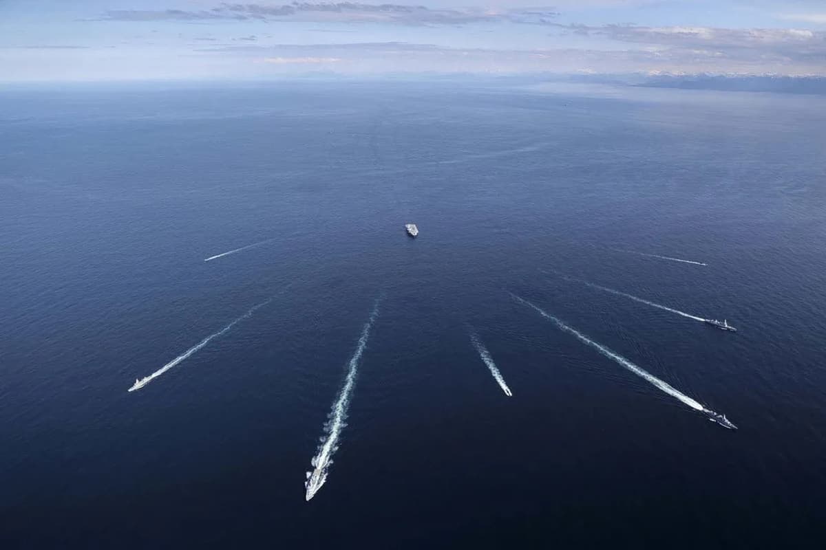 British Aircraft Carrier Joins Sub-Hunt Off Norway