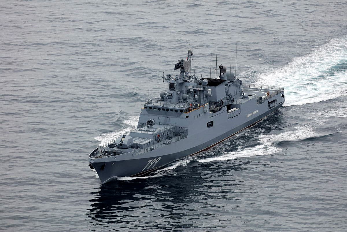 Russian Warship Fired Warning Shots at British Vessel Near UK